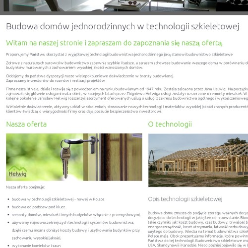 Domy szkieletowe lubuskie w Zielonej Górze