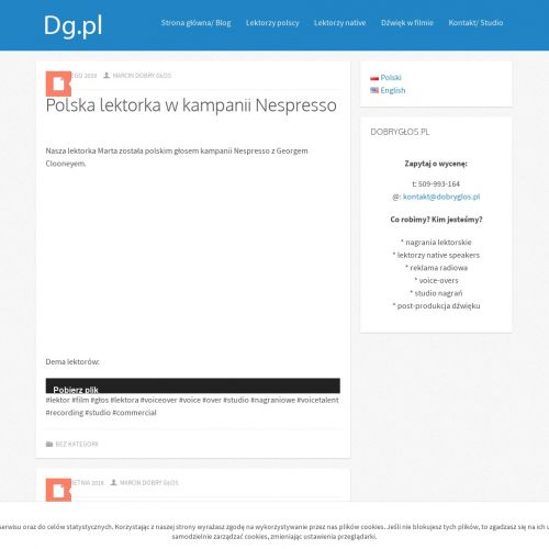 Lektor filmowy - Poznań