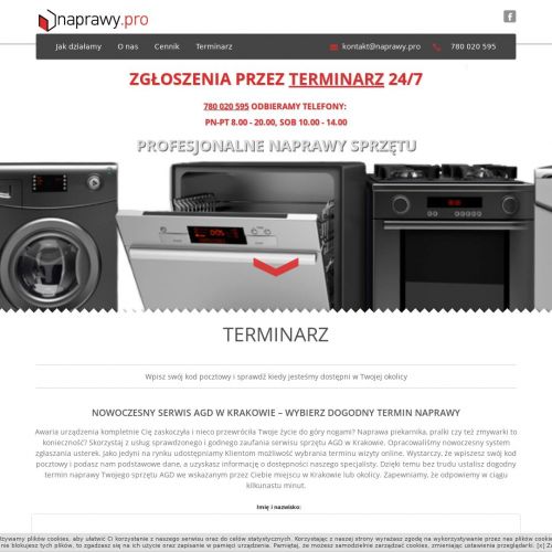 Serwis pralek bosch Kraków