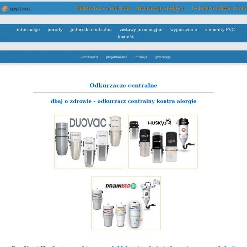 Piotrków Trybunalski - serwis odkurzaczy centralnych