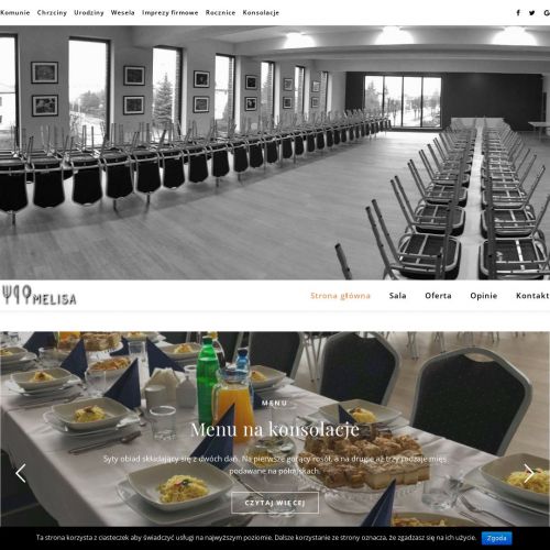 Sala na przyjęcia weselne w Kutnie