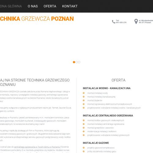 Montaż pieca gazowego w Poznaniu