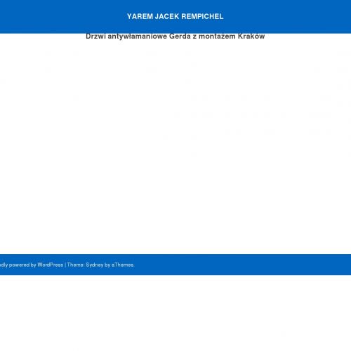 Bramy garażowe gerda w Krakowie