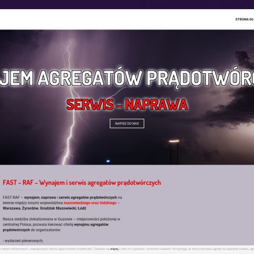 Wypożyczalnia agregatów w Żyrardowie