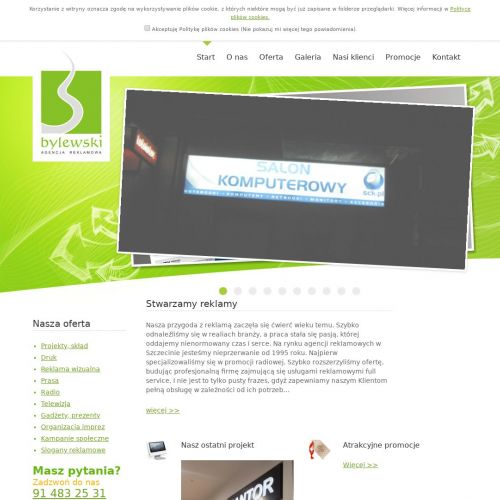 Szyldy reklamowe w Szczecinie