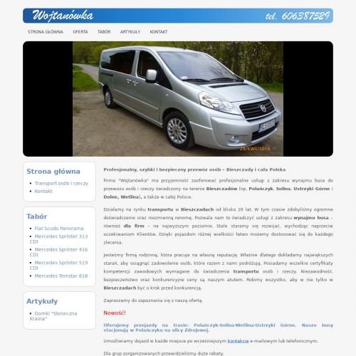 Wynajem busa wetlina