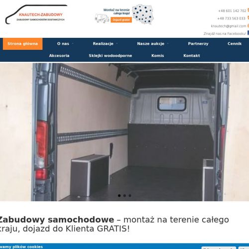 Łódź - zabudowa kontenerowa samochodów