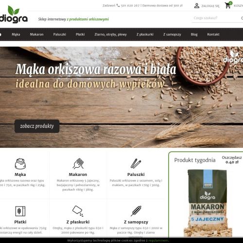 Nieprzetworzone ziarno orkiszu