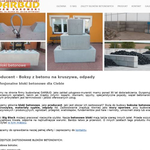 Opole - bloki betonowe łódź