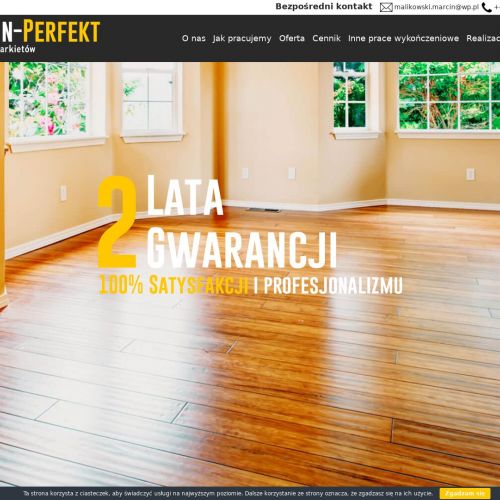 Szlifowanie parkietu w Płocku