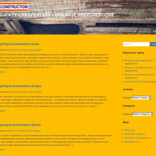 Warszawa - inspektor nadzoru inwestorskiego