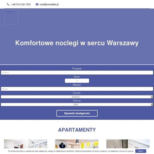 Apartamenty na weekend Warszawa