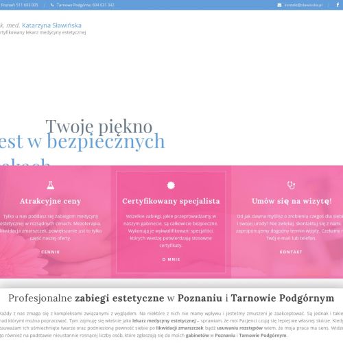 Gabinet medycyny estetycznej tarnowo podgórne w Poznaniu