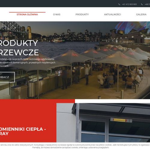 Promiennik podczerwieni do altany - Gdańsk