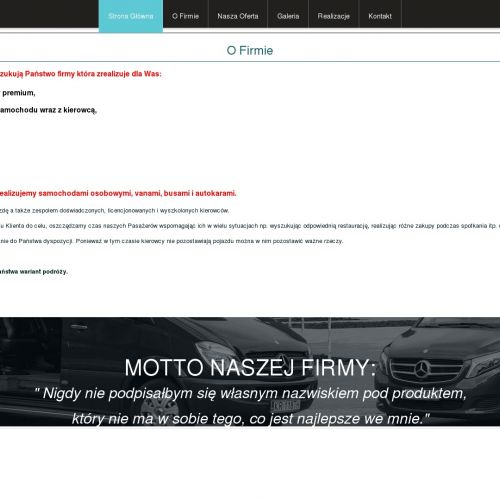 Limuzyny z kierowcą