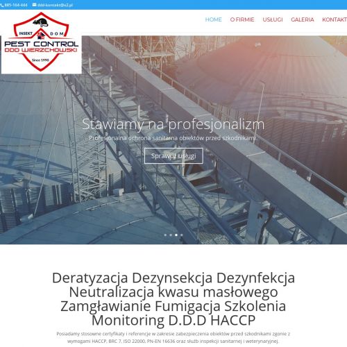 Zabezpieczenie obiektów przed szkodnikami Radom