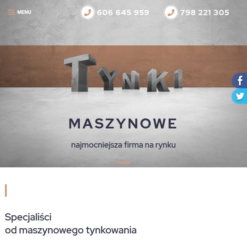 Tynki maszynowe łódź - Kutno