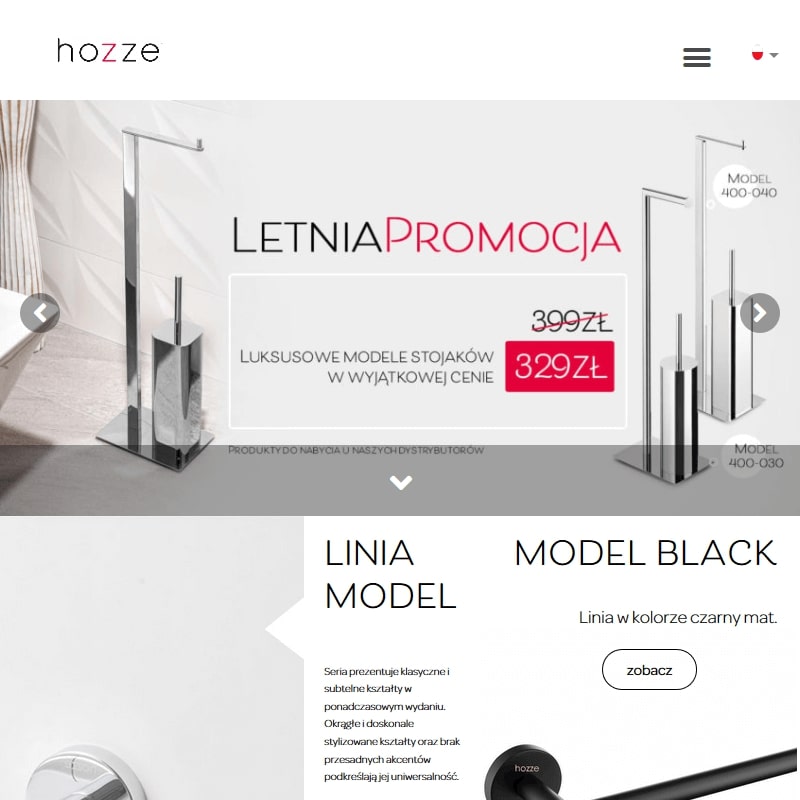 Gdańsk - stylowy wieszak łazienkowy