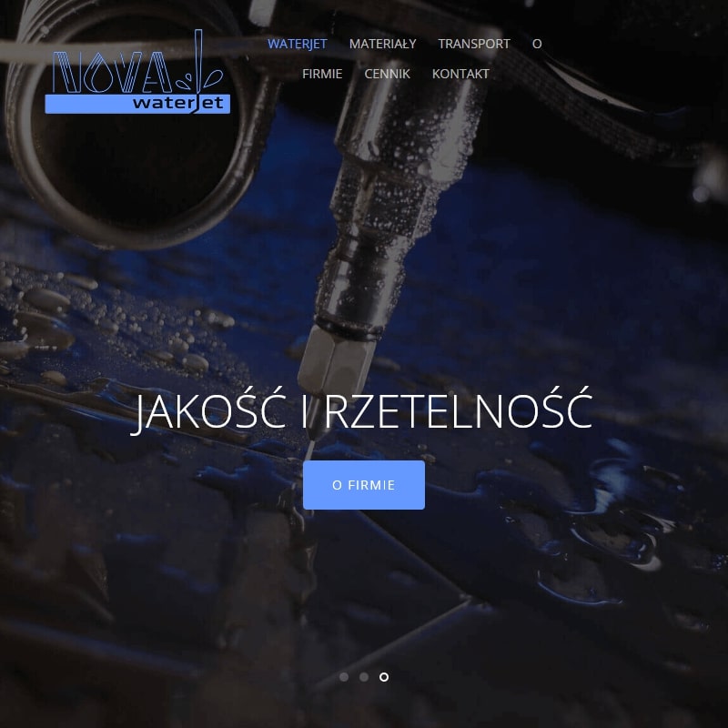 Cięcie strumieniem wody