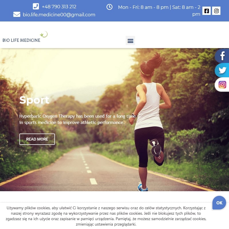 Komora hiperbaryczna nowotwory w Skawinie