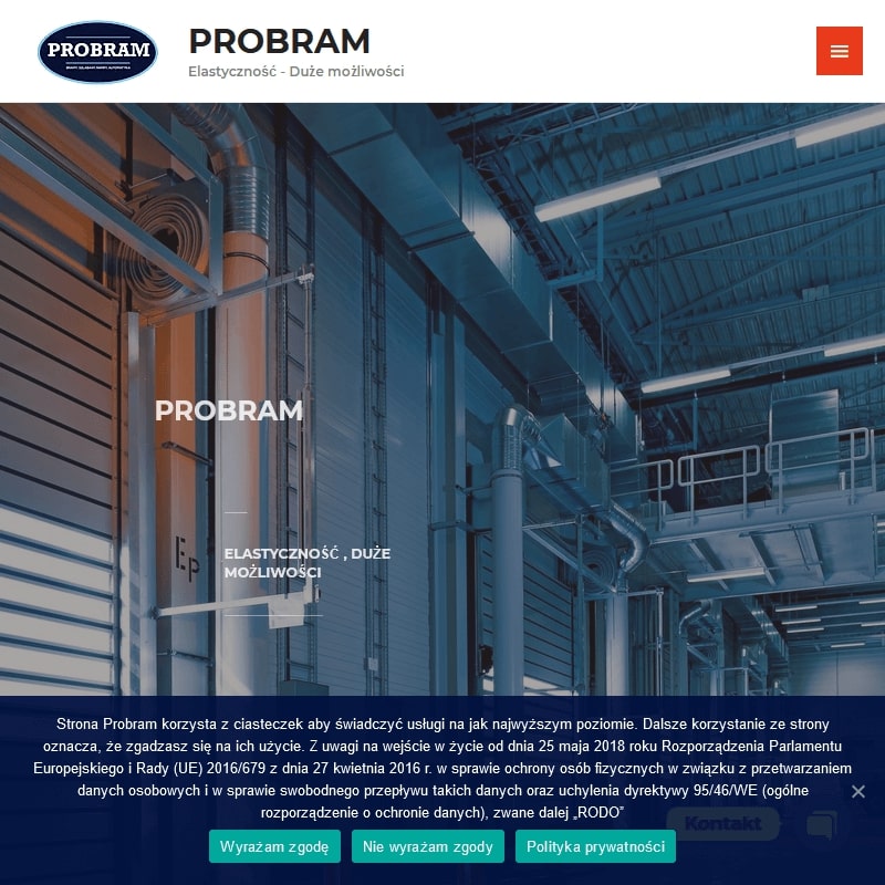 Warszawa - producent bram garażowych segmentowych