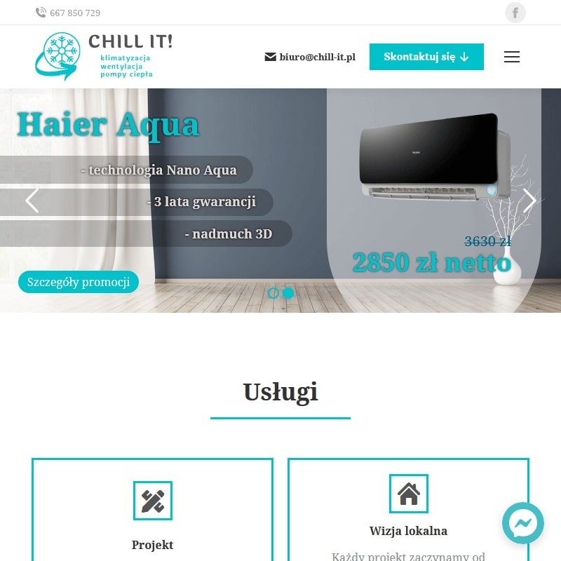 Zielonka - pompa ciepła panasonic