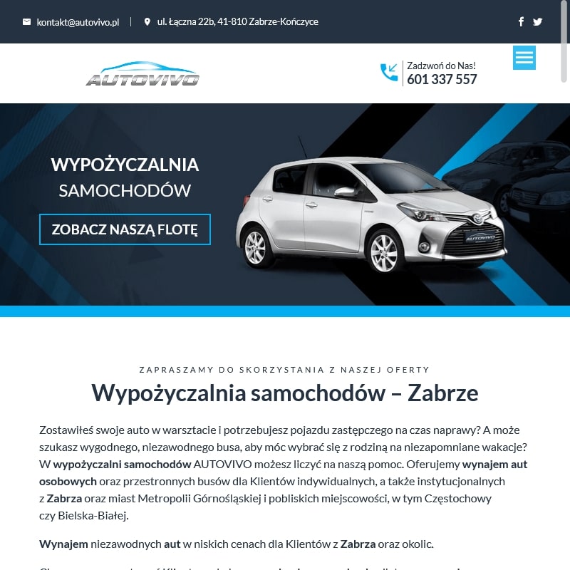 Tania wypożyczalnia samochodów Katowice