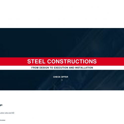 Mysłowice - wykonawstwo konstrukcji stalowych