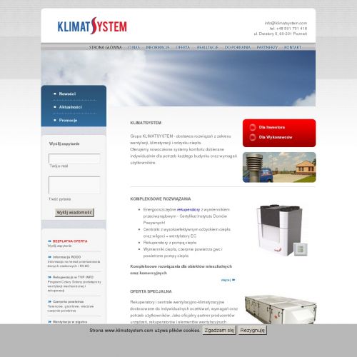 Rekuperatory w Poznaniu