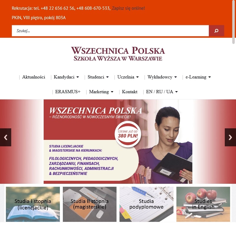 Diagnoza i terapia pedagogiczna studia podyplomowe - Warszawa