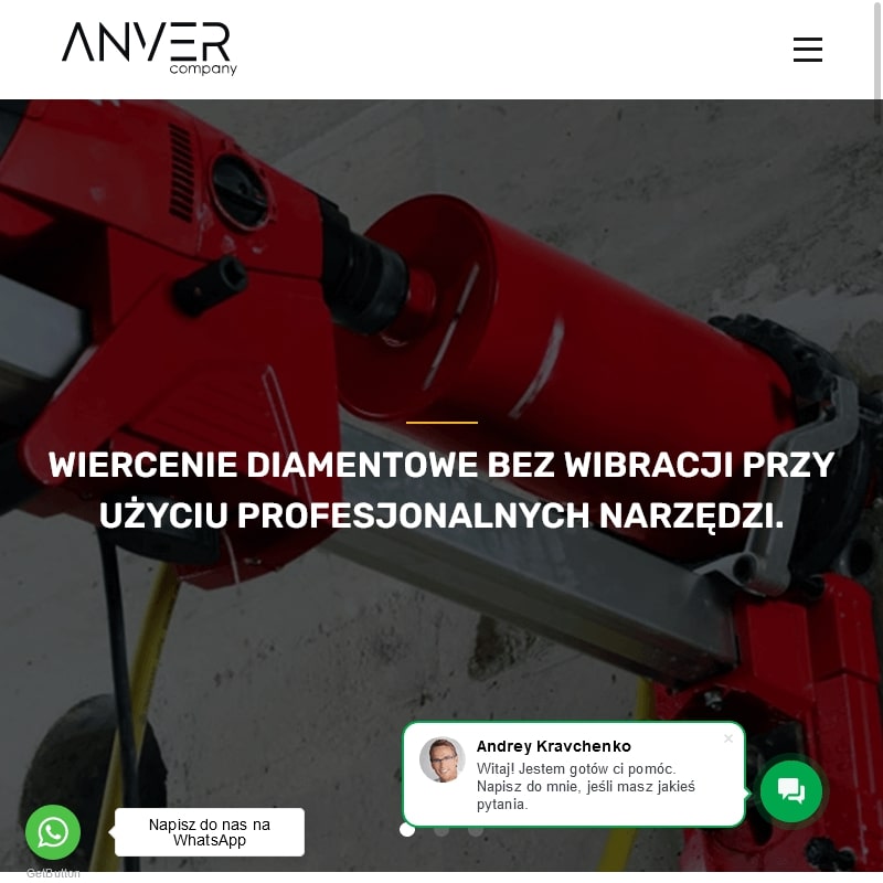 Wiercenie dużych otworów w ścianie