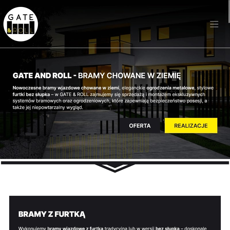 Bramy wjazdowe podnoszone