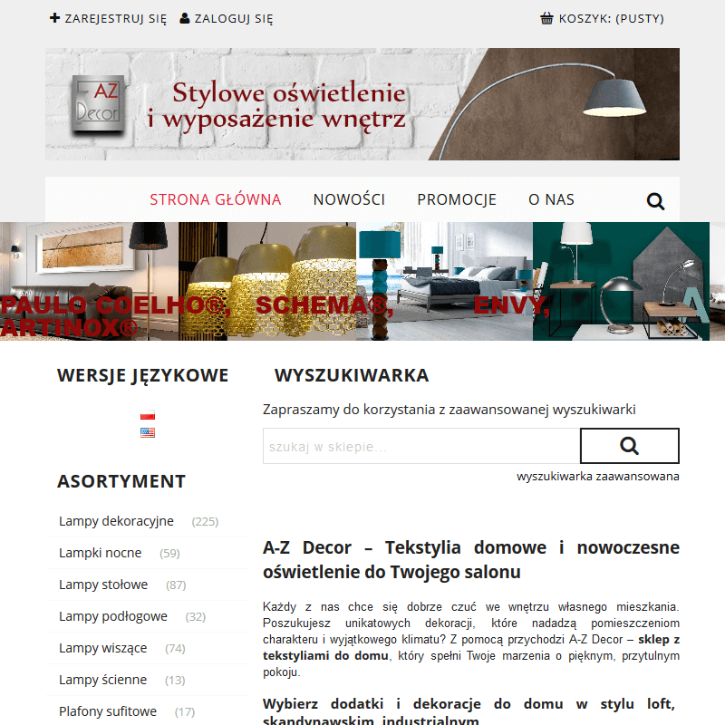 Lampy gabinetowe sklep