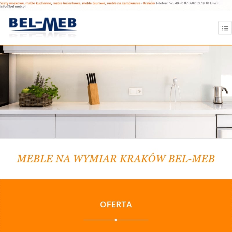 Szafy przesuwne na zamówienie - Kraków