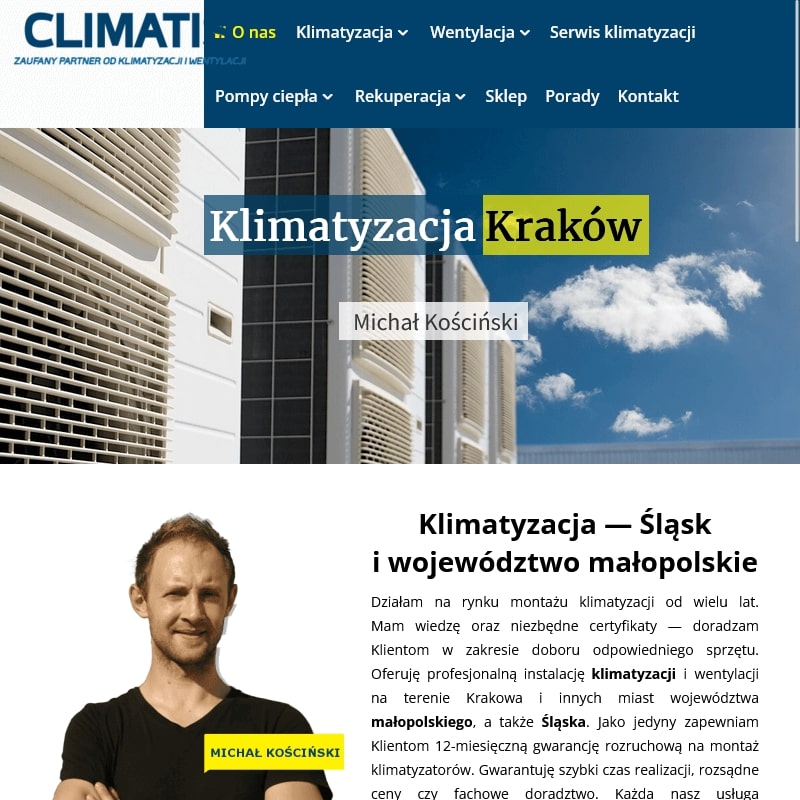 Klimatyzacja - Tarnów