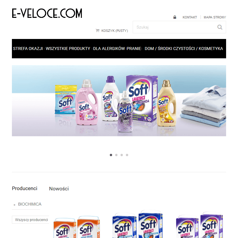 Środki czystości sklep internetowy