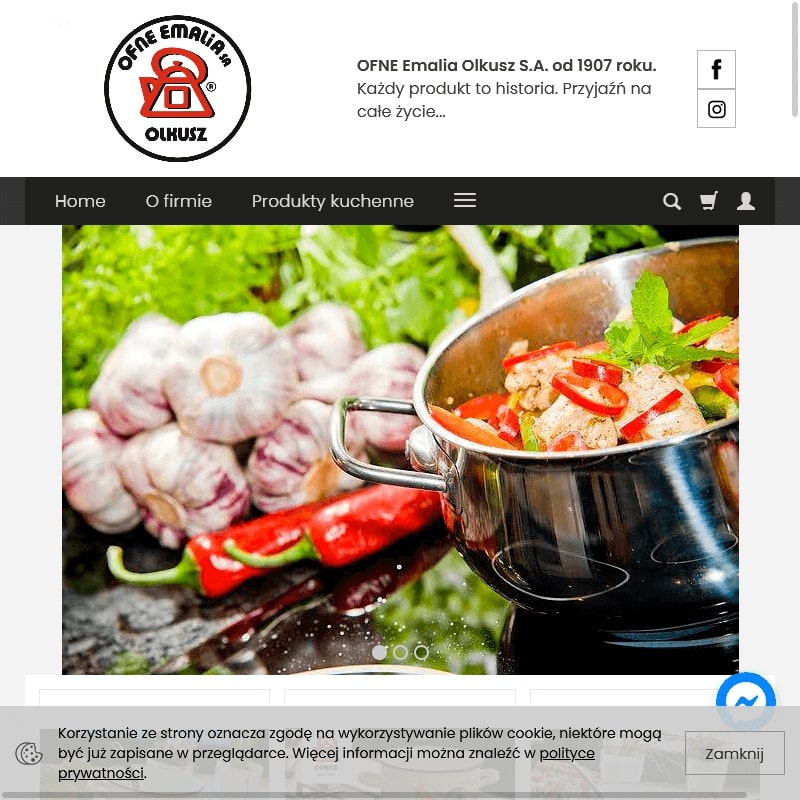 Olkusz - garnek emalia