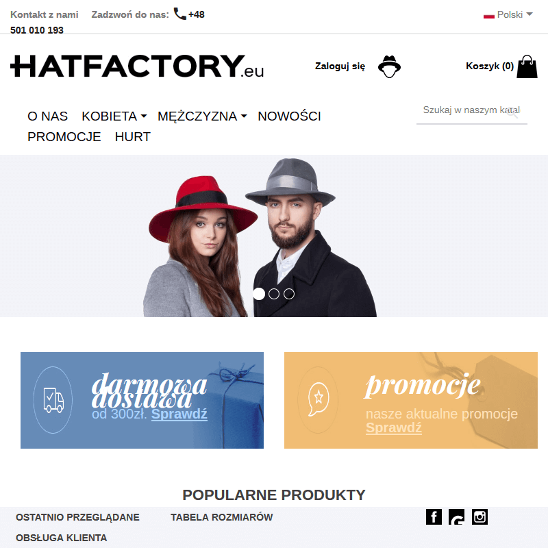 Warszawa - czapki wełniane