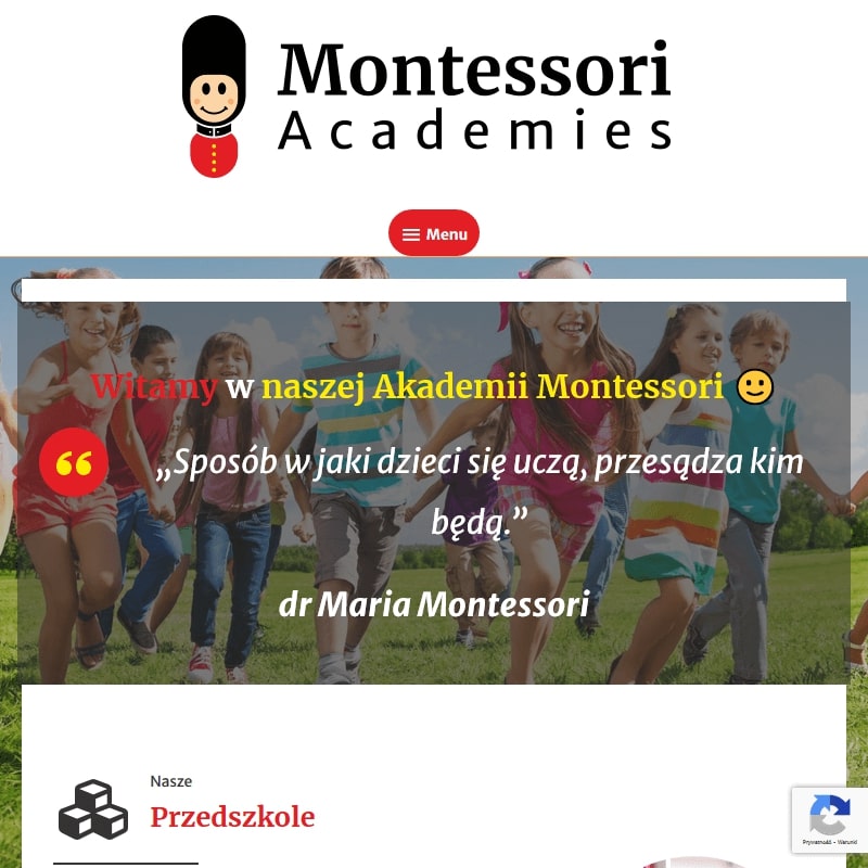 Montessori przedszkole w warszawie - łomianki