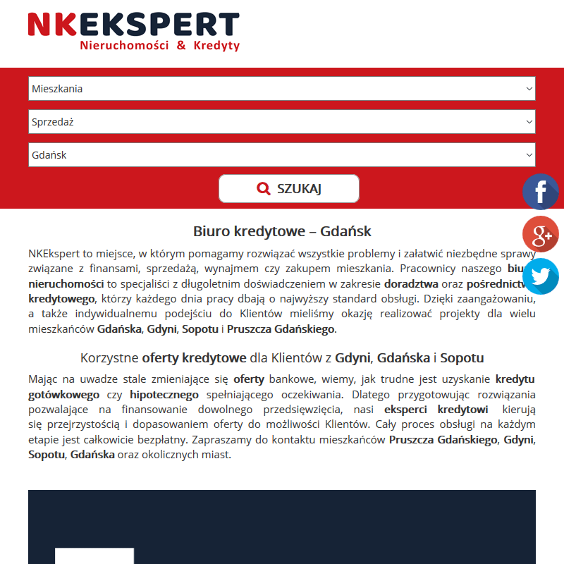 Biuro kredytowe w Gdańsku