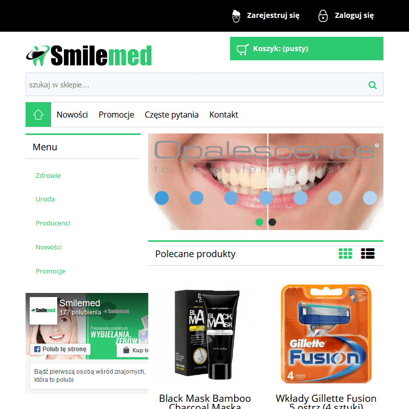 Wybielanie zębów paski