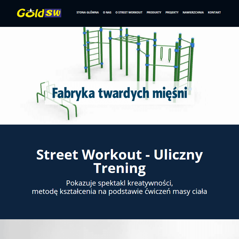 Urządzenia sprawnościowe street workout