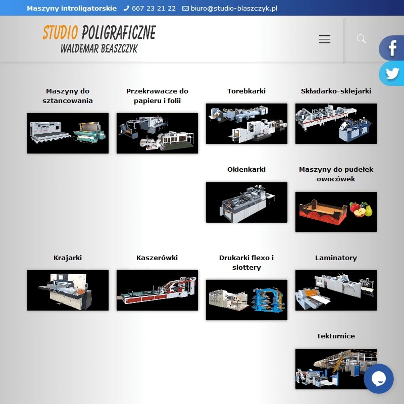 Przekrawacz rotacyjny do folii