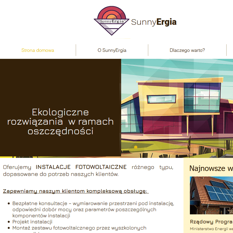 Kolektory słoneczne pomorskie