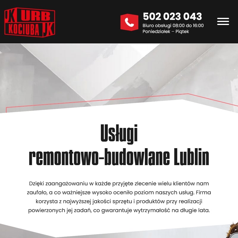 Kraśnik - usługi remontowo budowlane